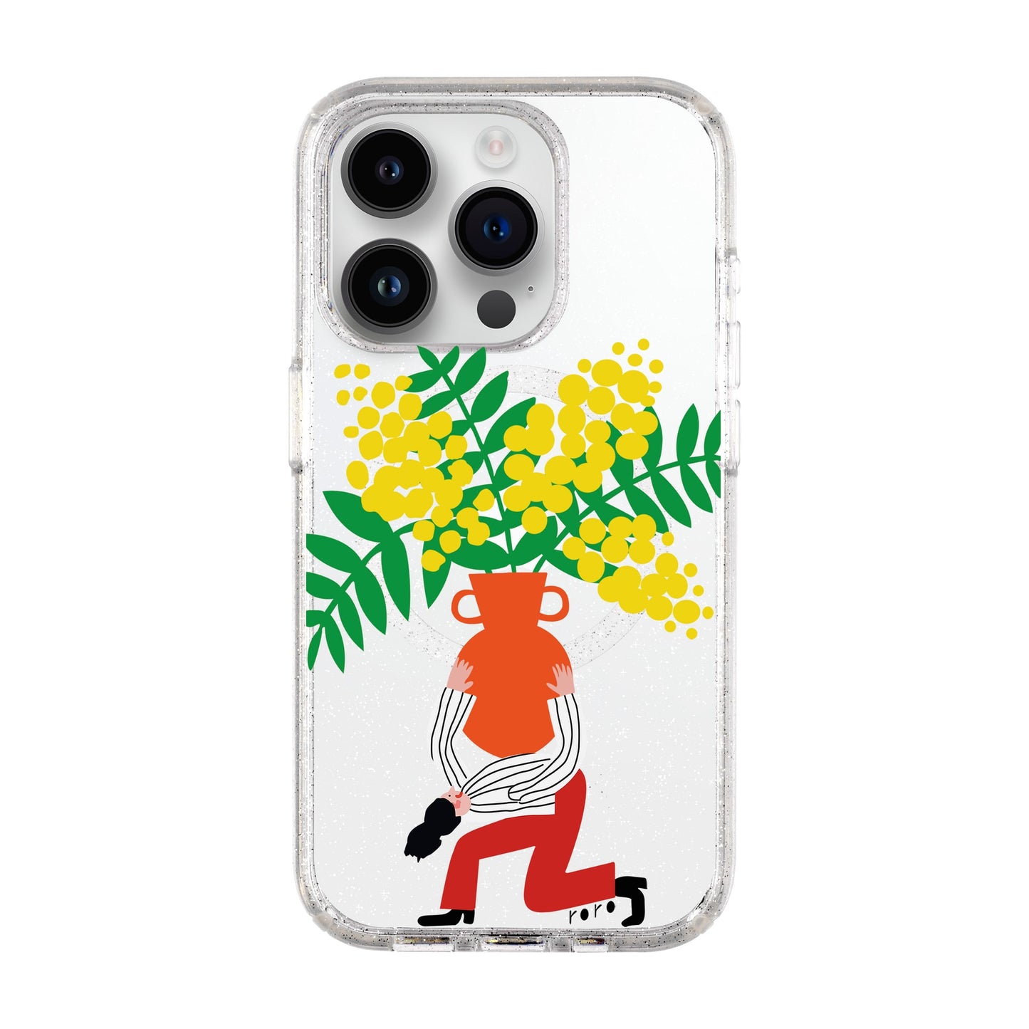 VASE-iPhone 14 Pro Shiny Kılıf MagSafe Özellikli