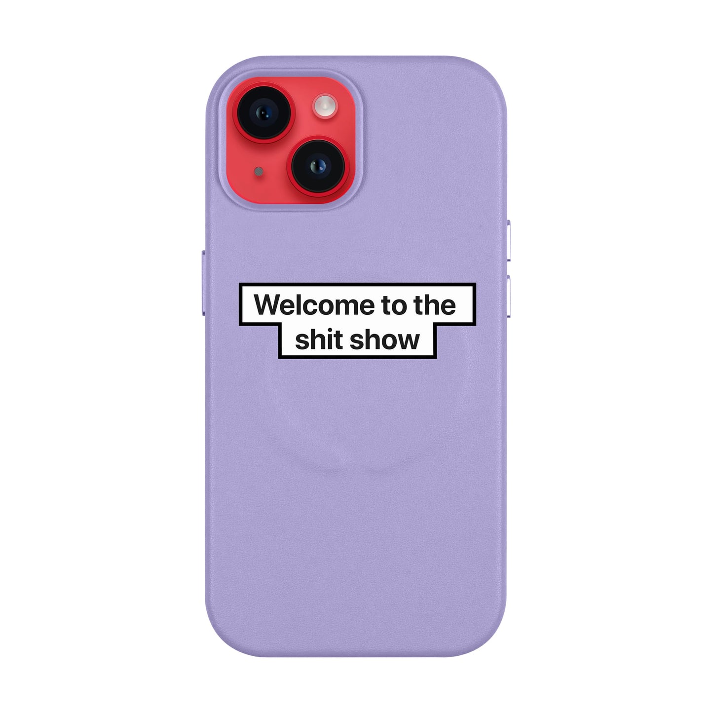 WELCOME-iPhone 13 Leather Kılıf MagSafe Özellikli