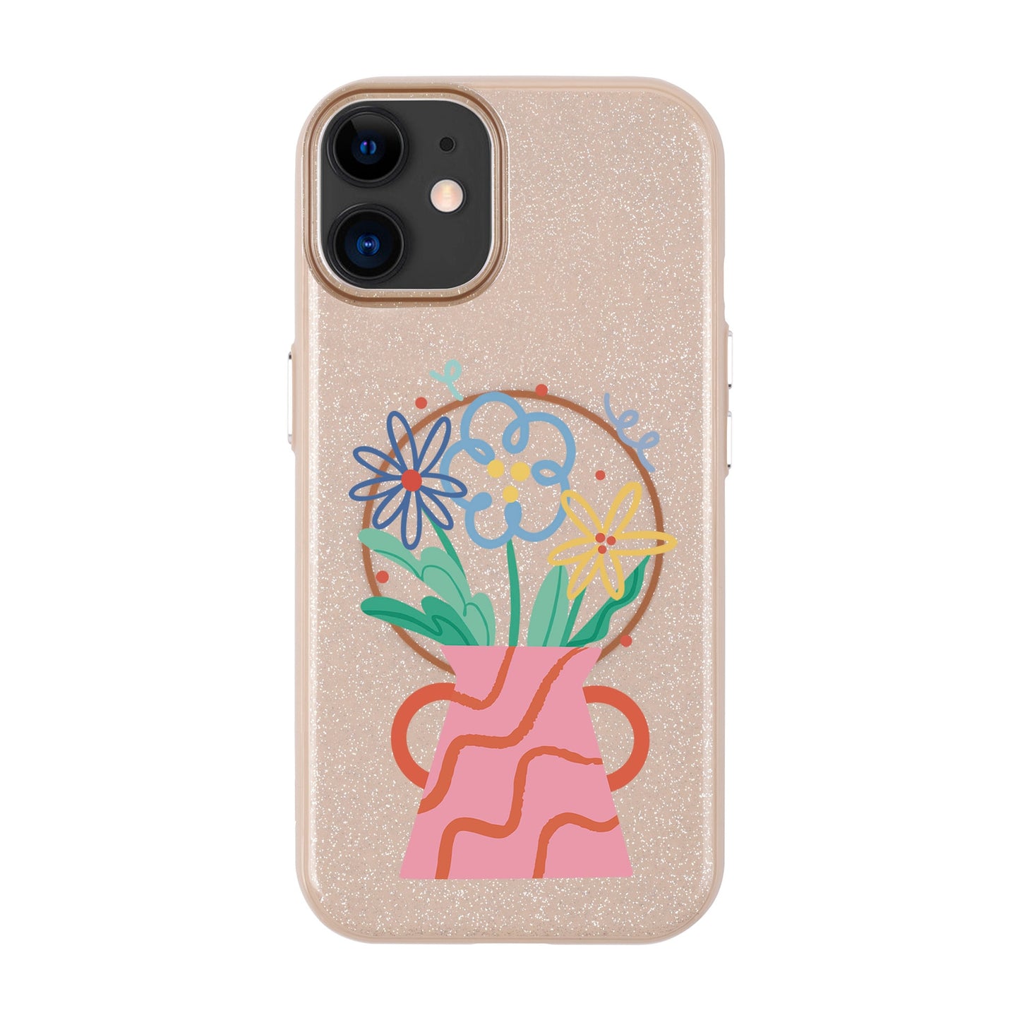 PINK VASE-iPhone 11 Radiant Kılıf MagSafe Özellikli