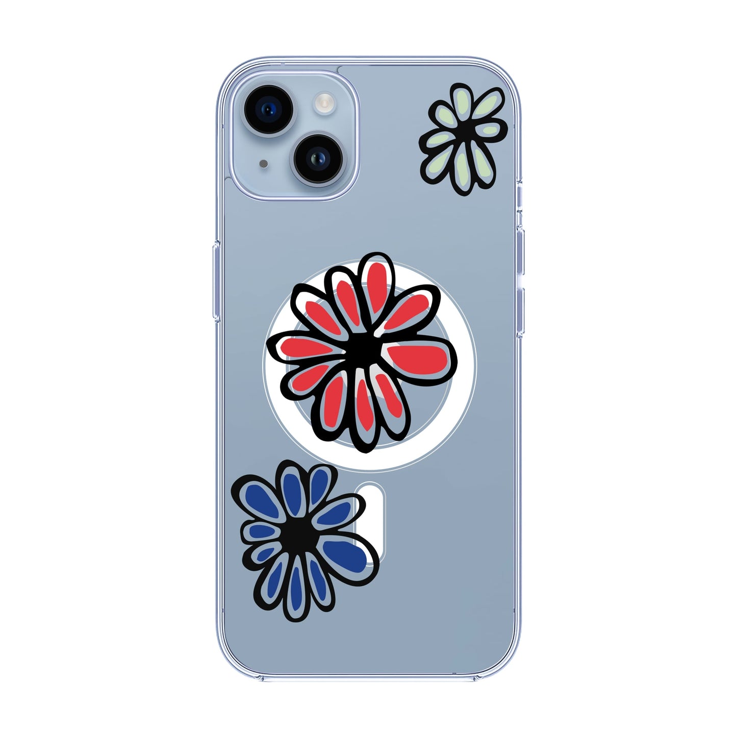 FLORIST-iPhone 7 / 8 / SE Solid Kılıf MagSafe Özellikli