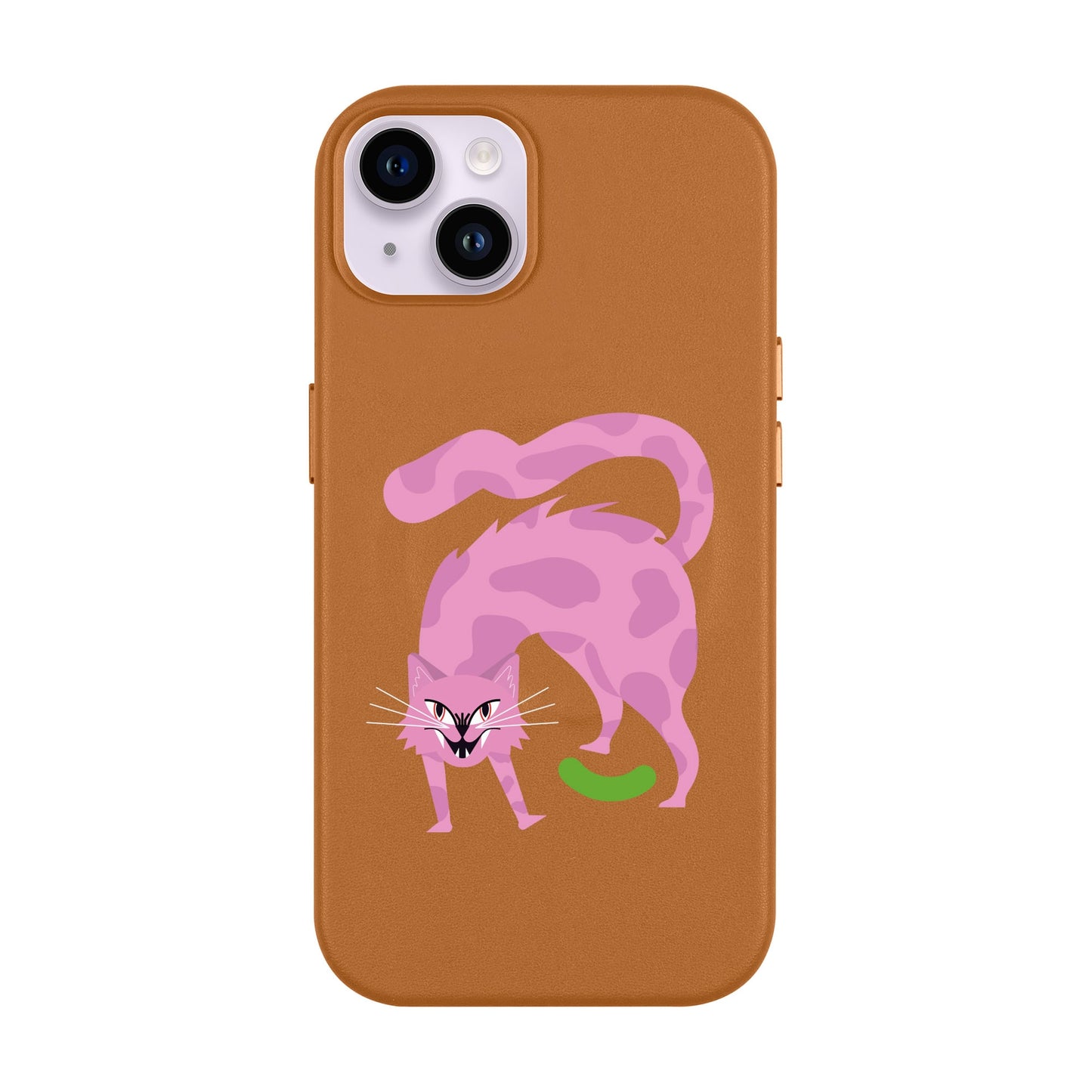 GRUMBLEPAWS-iPhone 14 Plus Leather Kılıf MagSafe Özellikli
