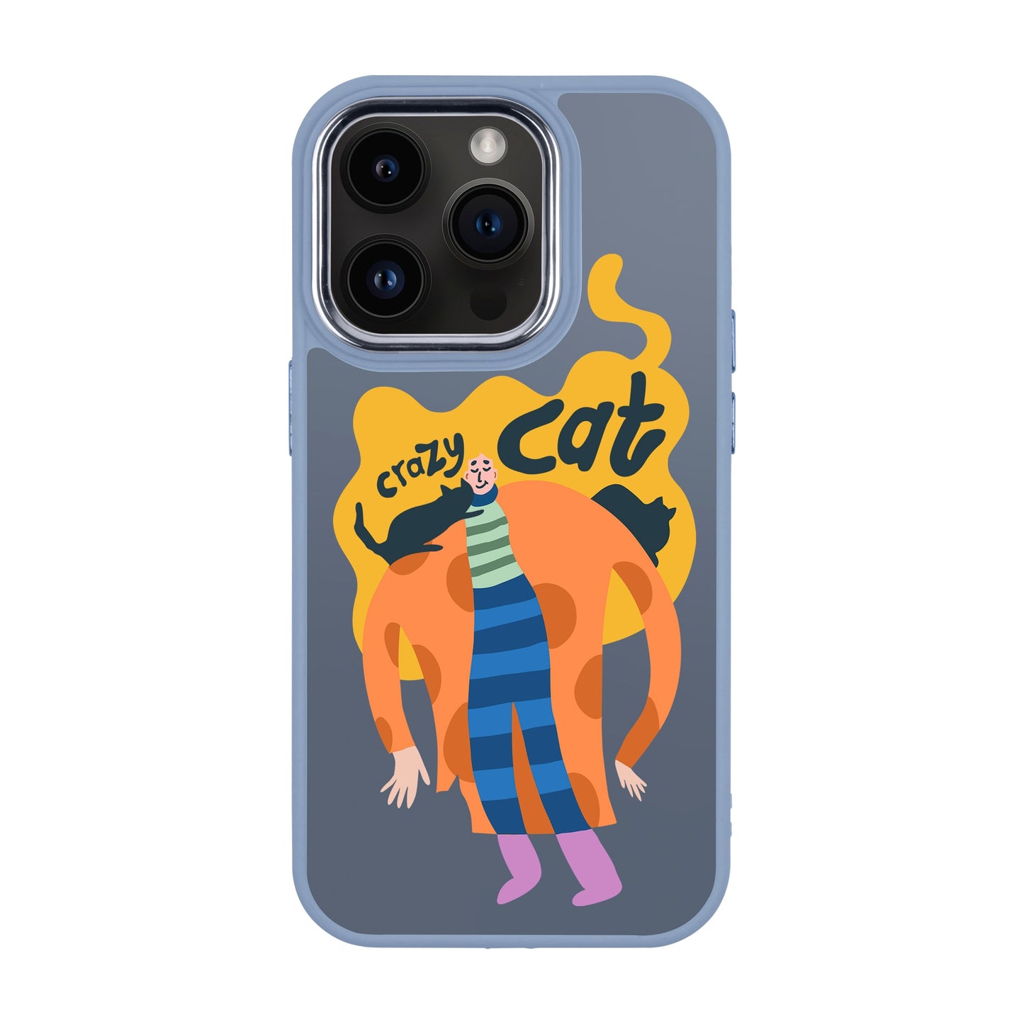 CRAZY CAT-iPhone 14 Pro Proof Kılıf