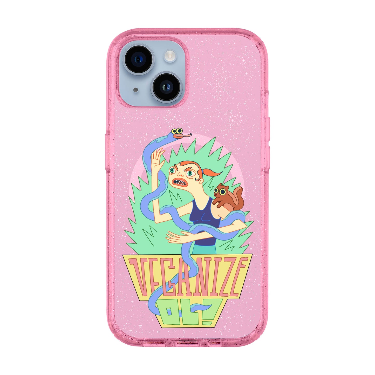 VEGANİZE-iPhone 14 Shiny Kılıf MagSafe Özellikli
