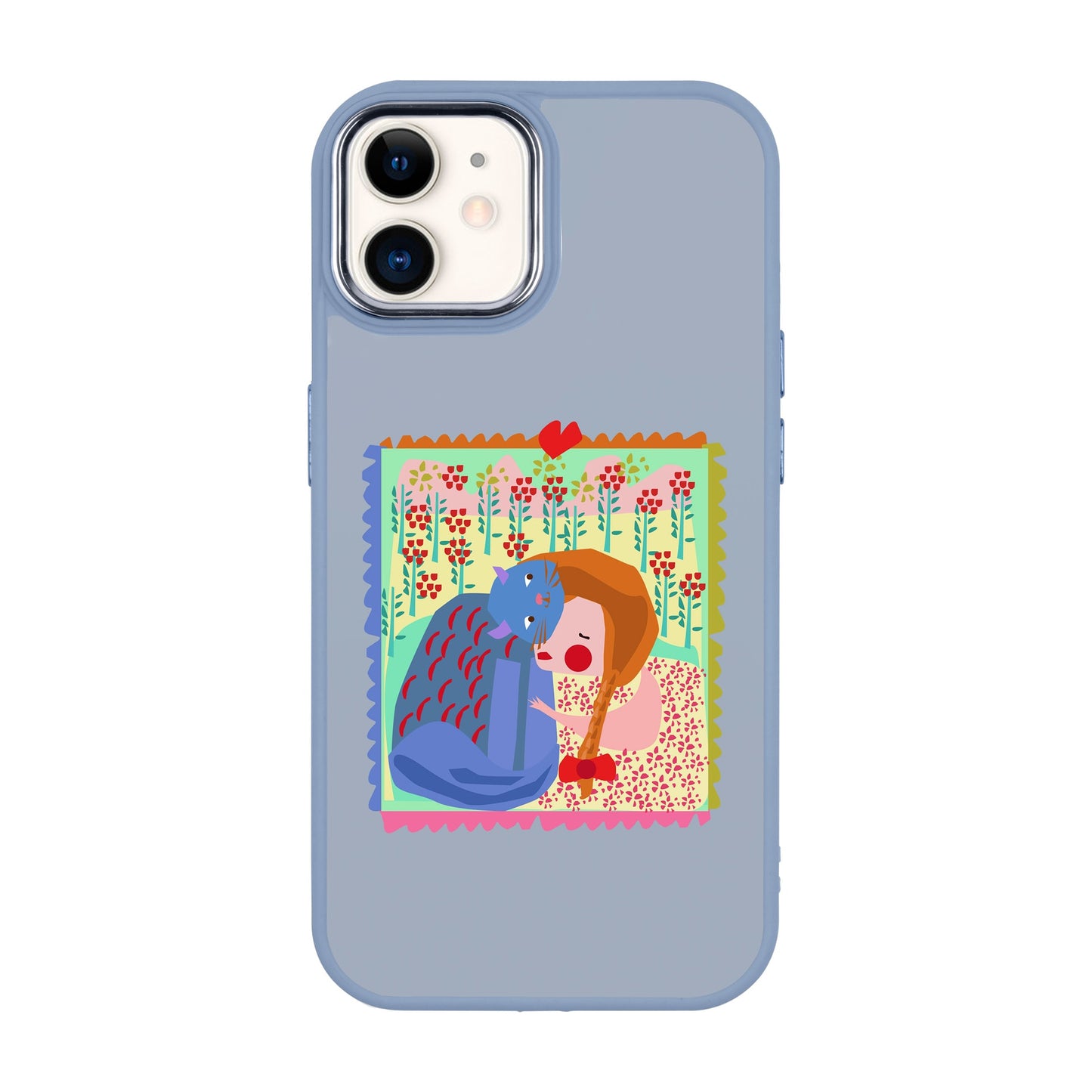 KEDİ POSTA PULU-iPhone 11 Proof Kılıf