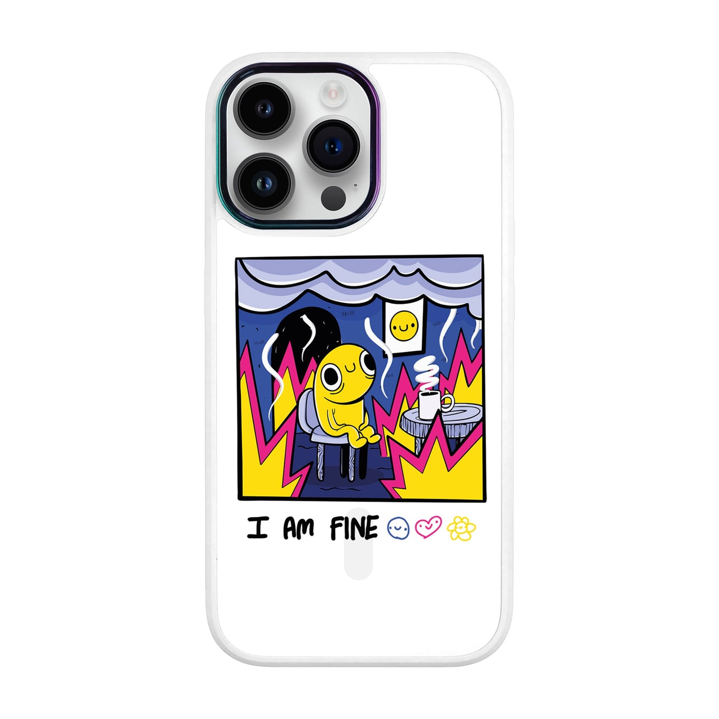 I AM FINE-iPhone 14 Pro Max Vigor Kılıf MagSafe Özellikli