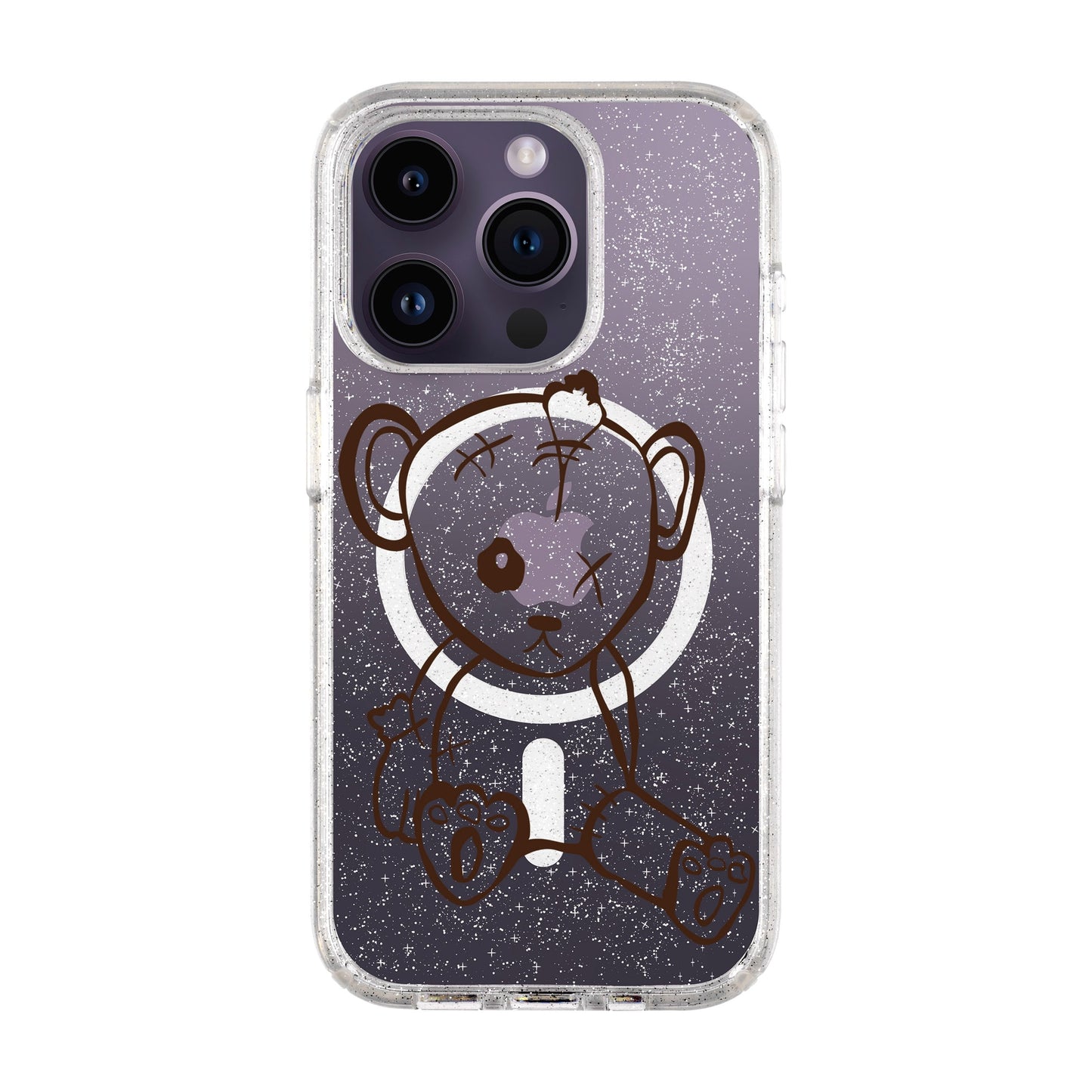 BABY BEAR-iPhone 14 Pro Shiny Kılıf MagSafe Özellikli