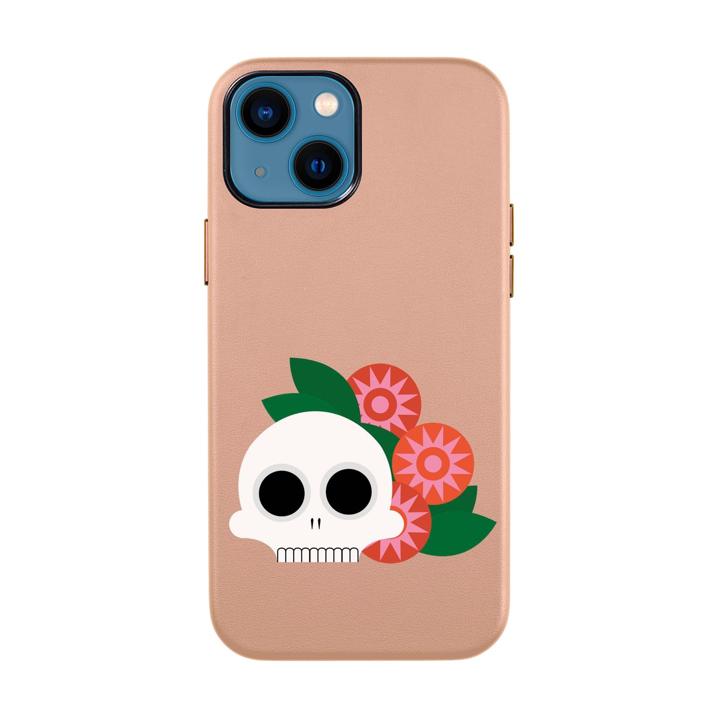 MEMENTO BLOOM-iPhone 13 Mini Leather Kılıf