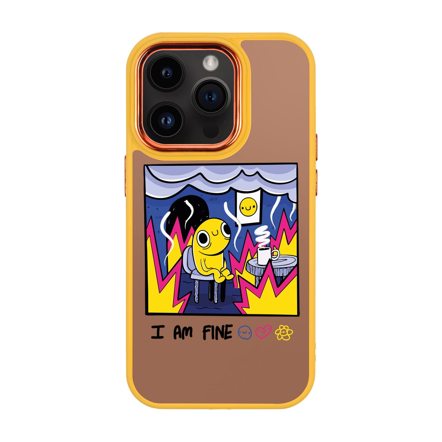 I AM FINE-iPhone 13 Pro Proof Kılıf