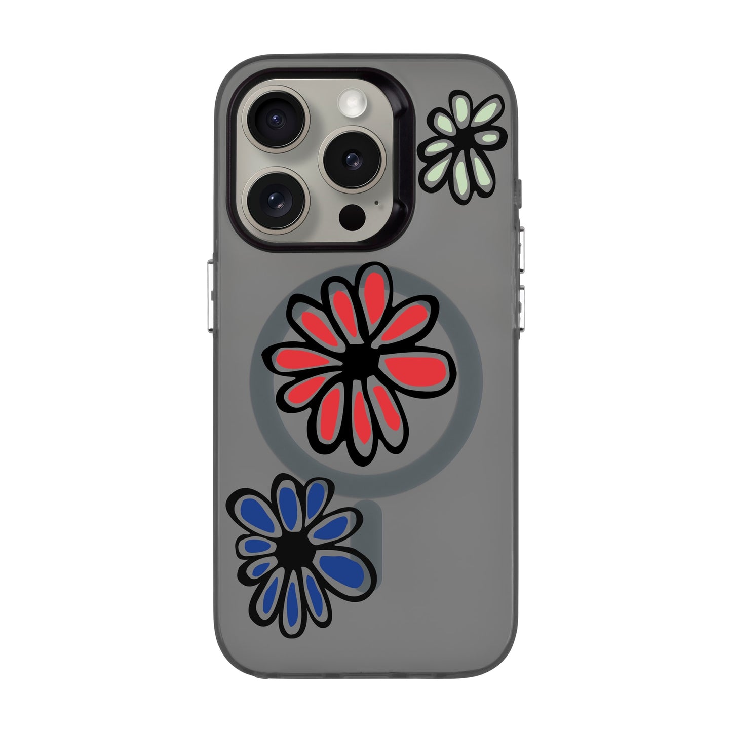 FLORIST-iPhone 15 Pro Hold Kılıf MagSafe Özellikli