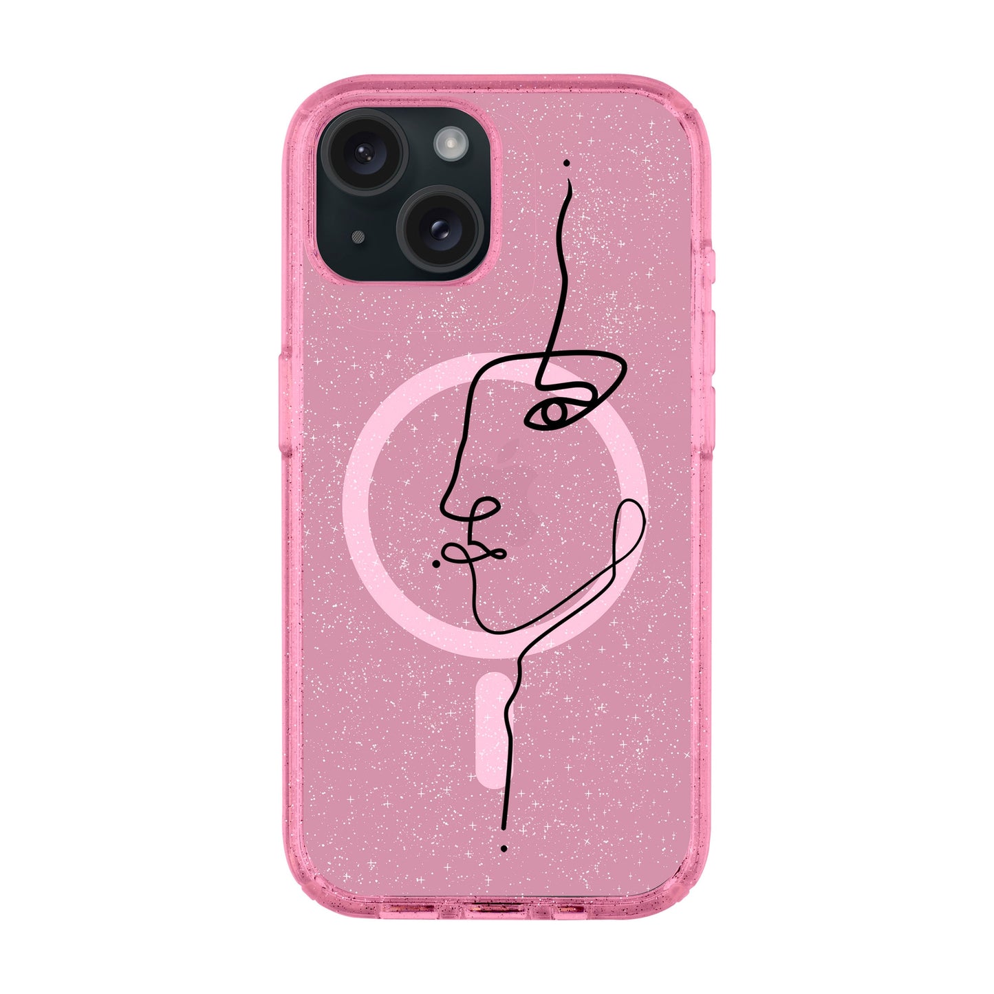 FACE-iPhone 14 Plus Shiny Kılıf MagSafe Özellikli