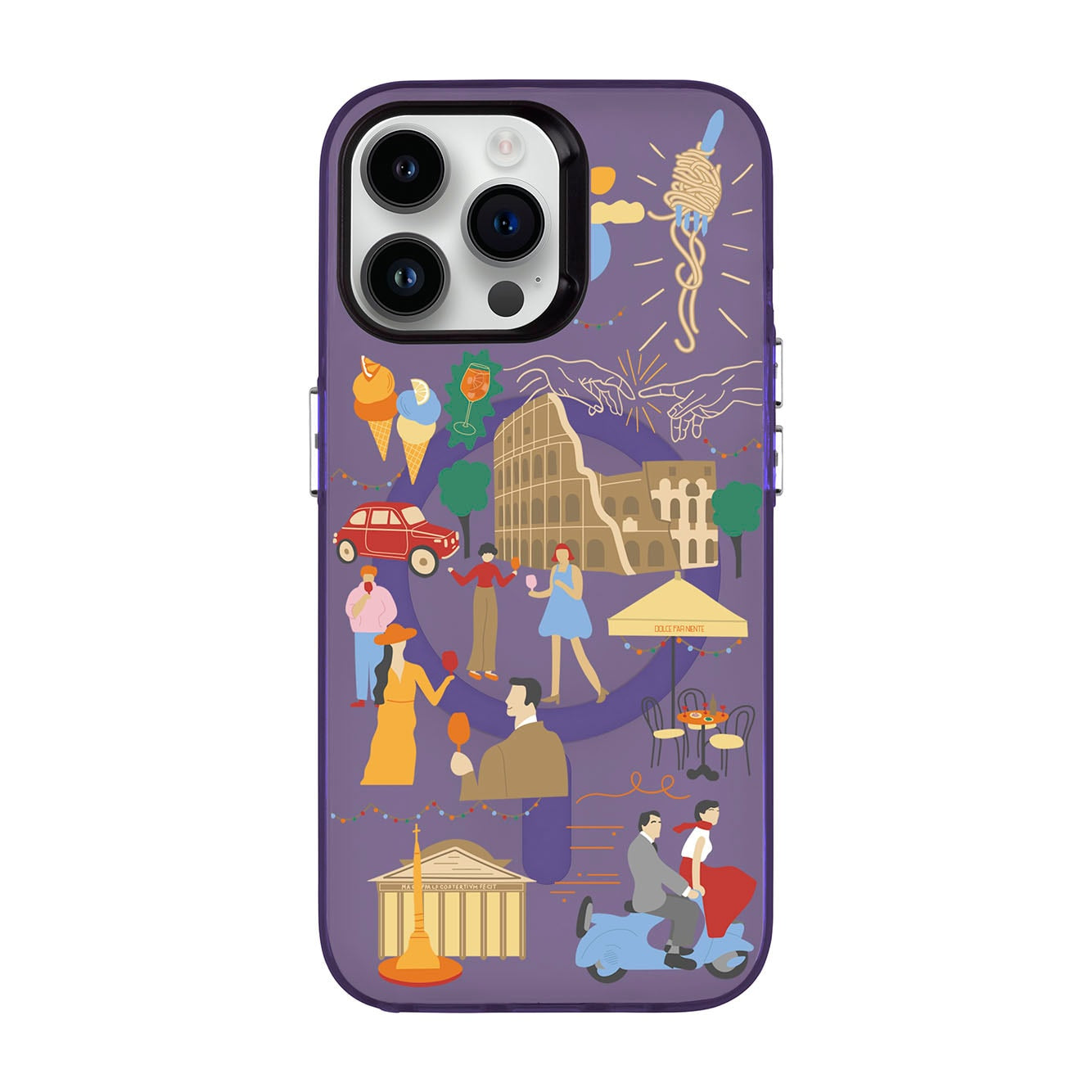 ROMA-iPhone 13 Pro Max Hold Kılıf MagSafe Özellikli