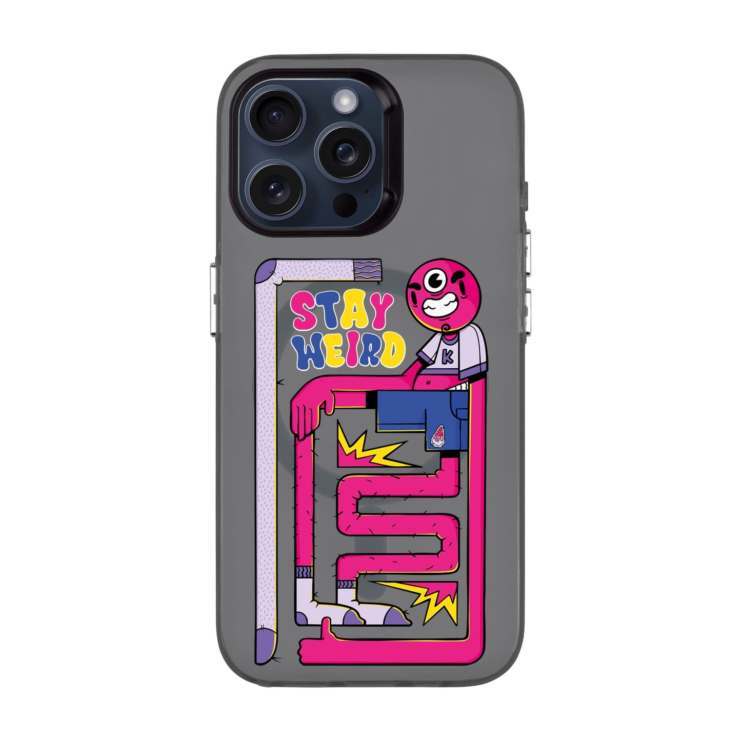 OG TOOTHY-iPhone 15 Pro Max Hold Kılıf MagSafe Özellikli