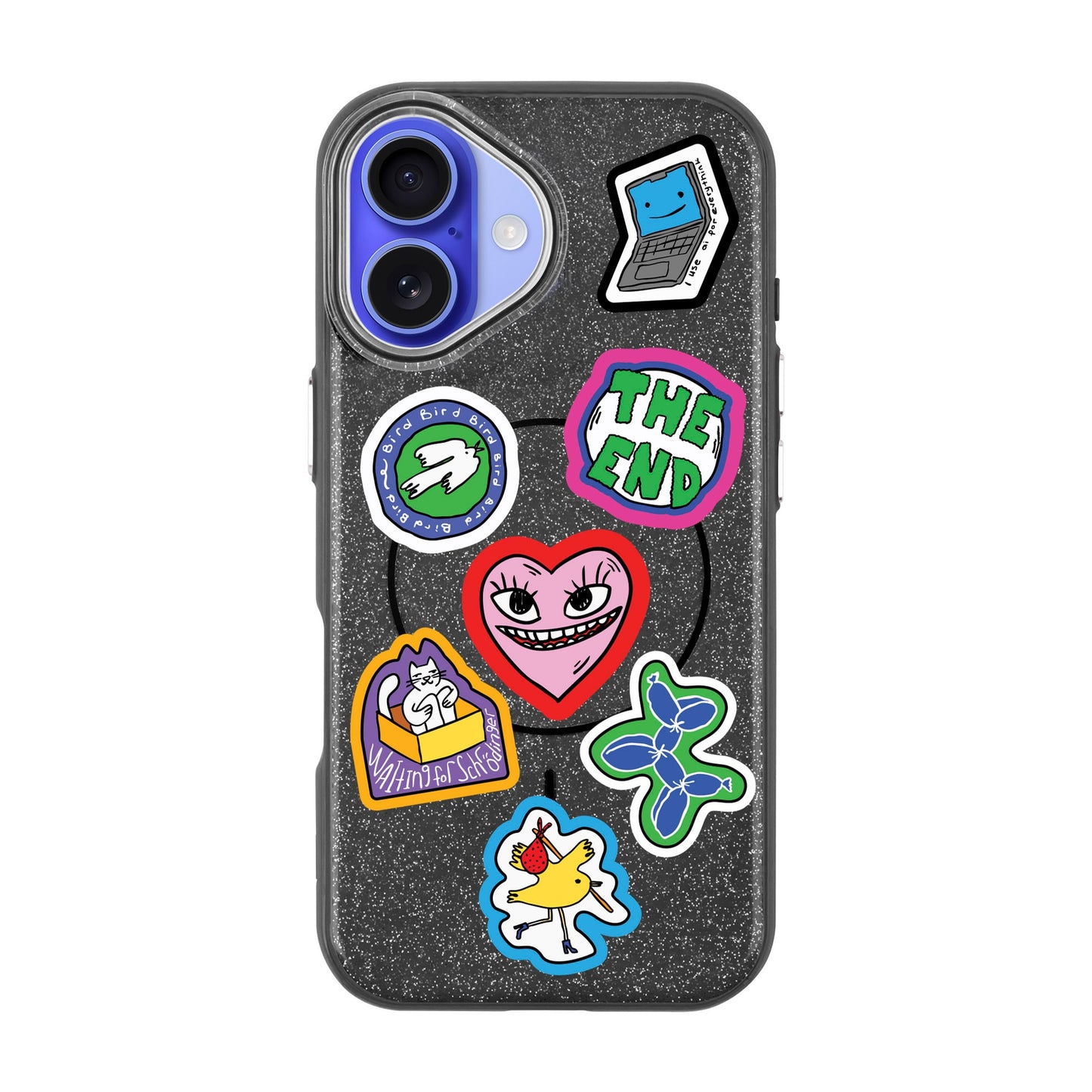 TŌTEN STICKERZ-iPhone 16 Plus Radiant Kılıf MagSafe Özellikli