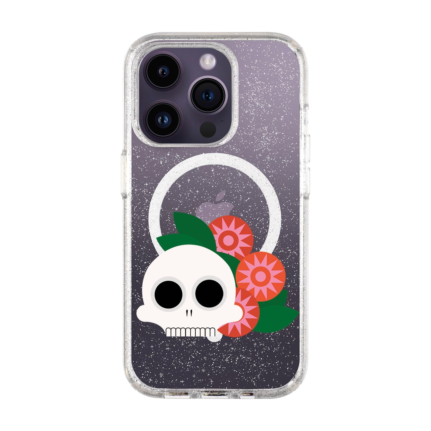 MEMENTO BLOOM-iPhone 14 Pro Shiny Kılıf MagSafe Özellikli