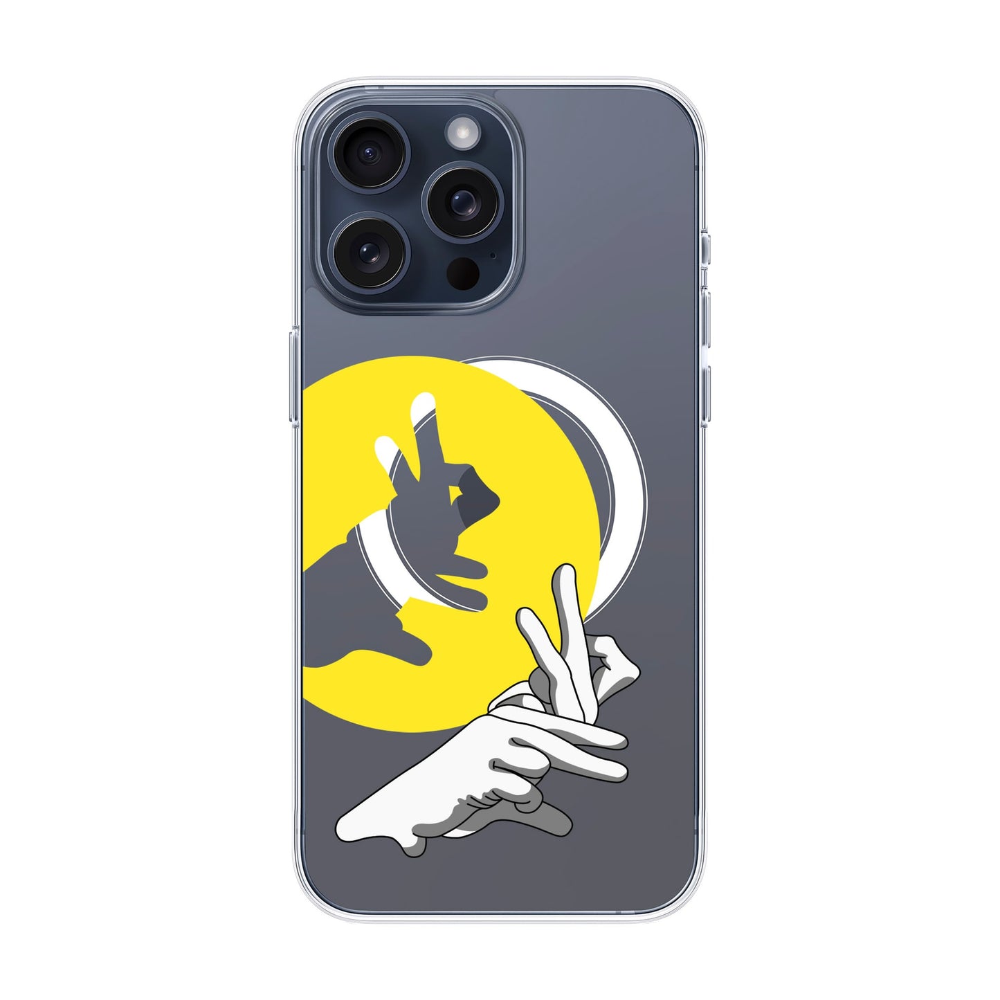 BUNNY-iPhone 15 Pro Max Solid Kılıf MagSafe Özellikli