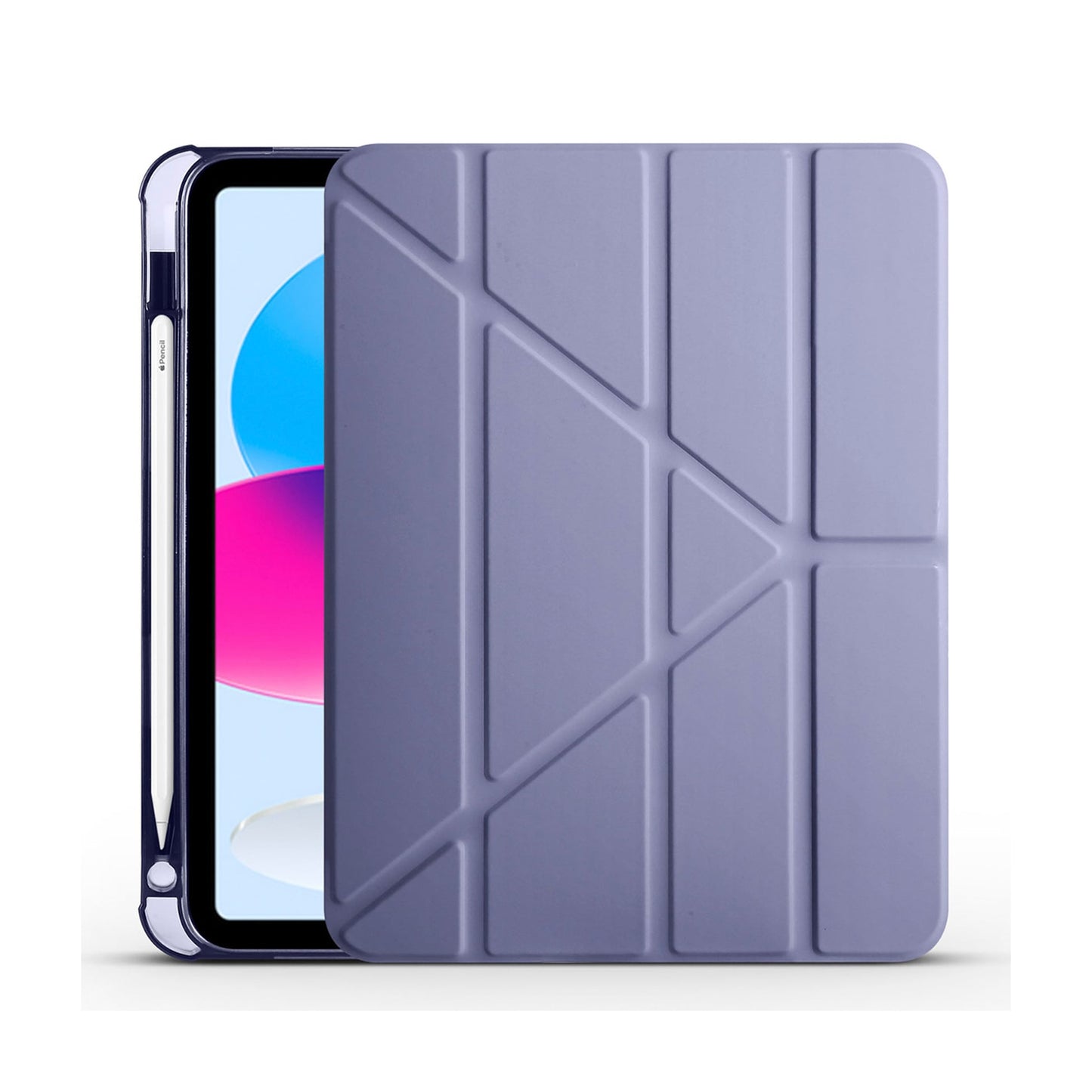 Apple iPad 11.Nesil 2025-Trigon Folding Kalemlikli Standlı Kılıf