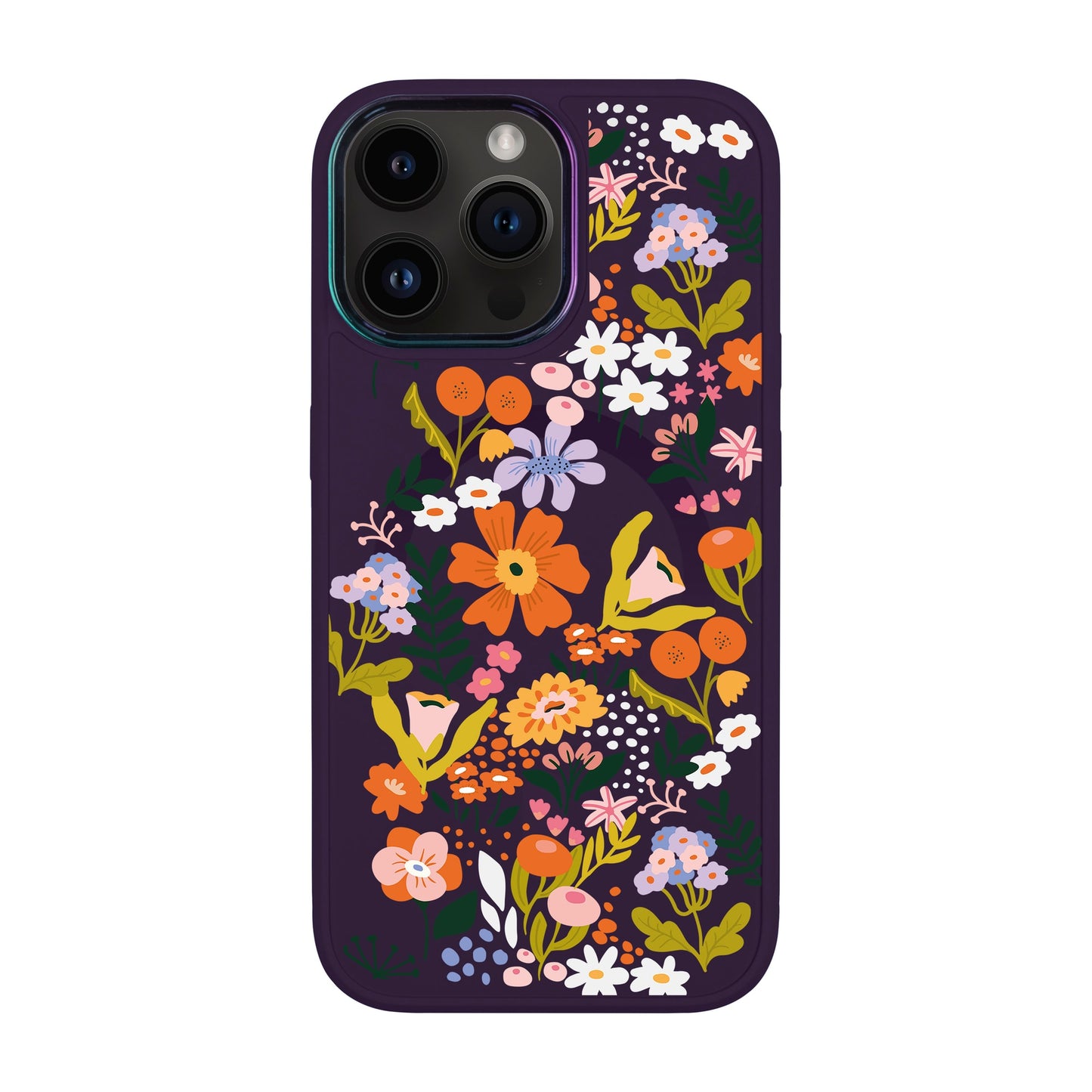 FLOWER-iPhone 14 Pro Max Vigor Kılıf MagSafe Özellikli