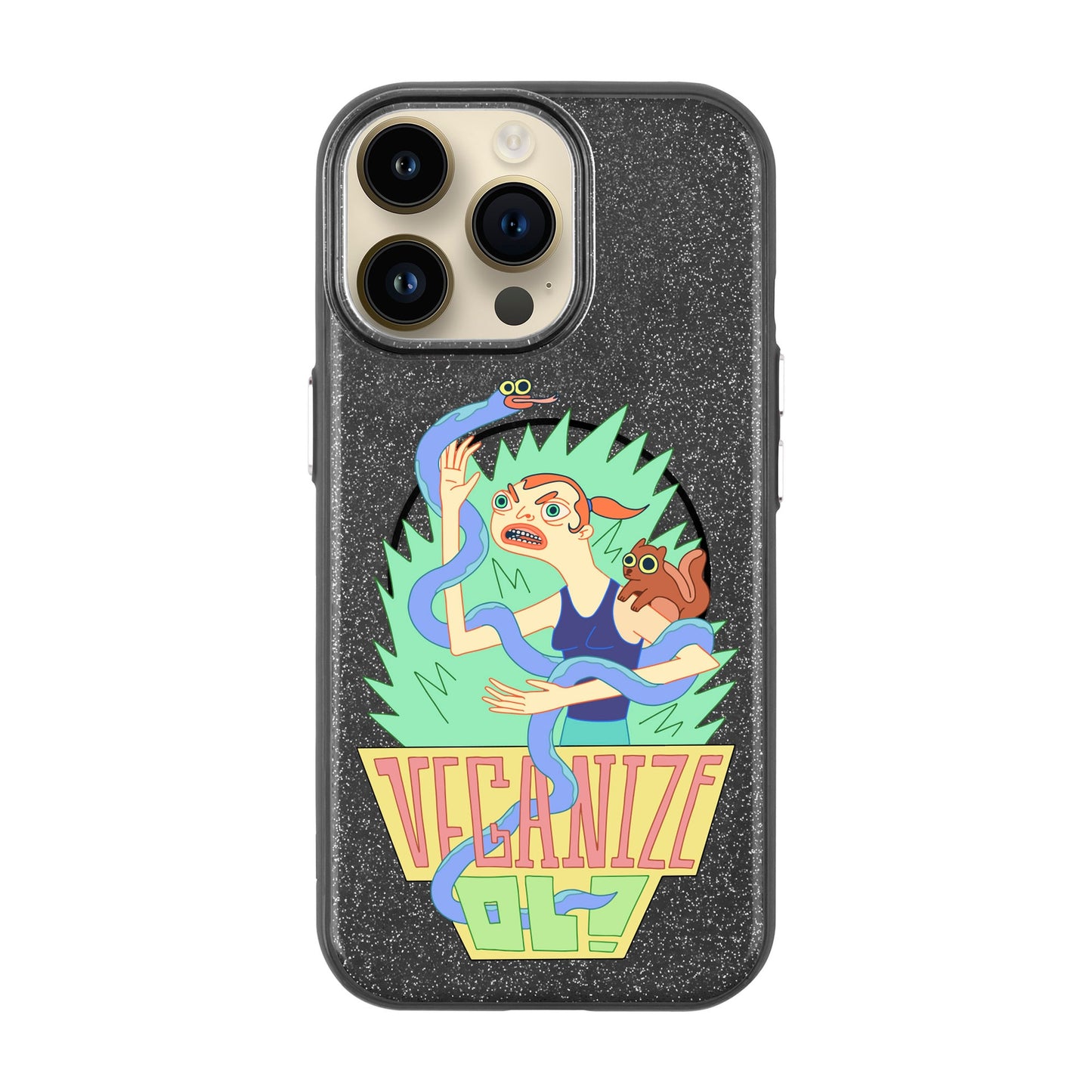 VEGANİZE-iPhone 14 Pro Max Radiant Kılıf MagSafe Özellikli