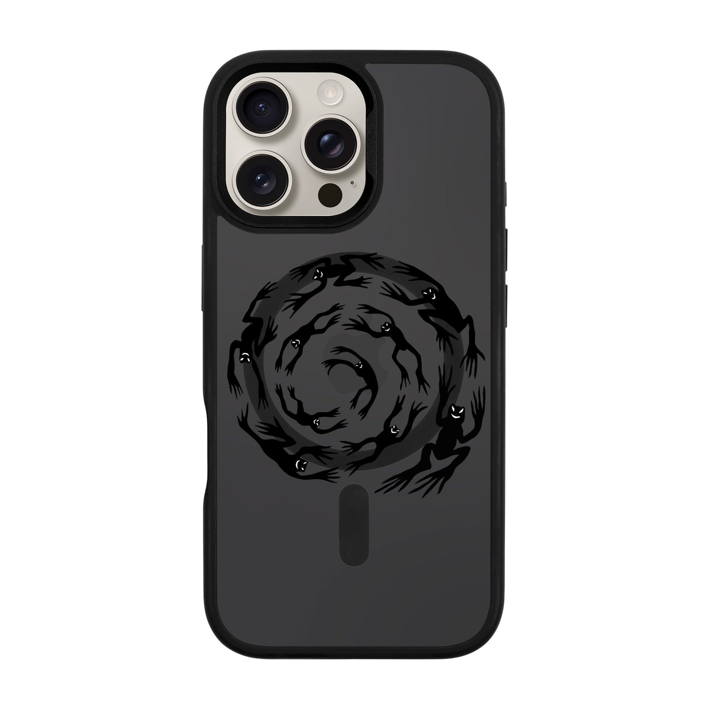 SWIRLING FROGS-iPhone 16 Pro Max Rise Kılıf MagSafe Özellikli