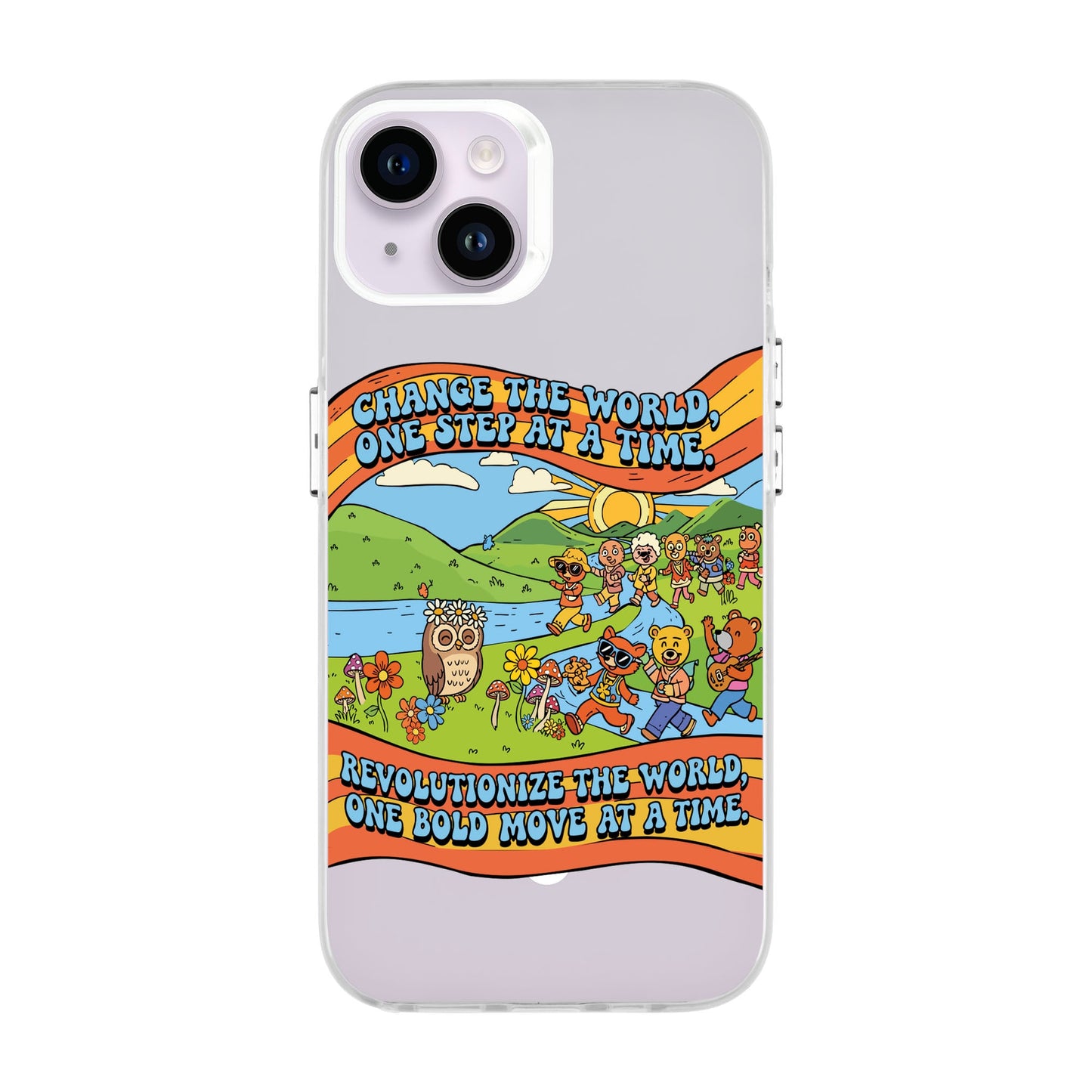 CHANGE THE WORLD-iPhone 14 Plus Hold Kılıf MagSafe Özellikli