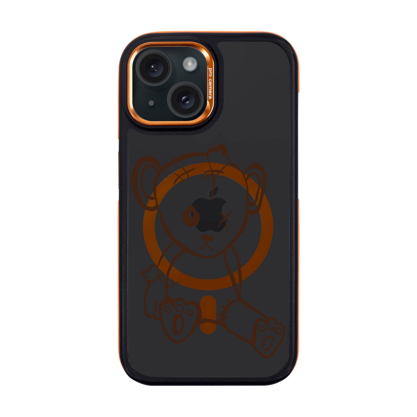 BABY BEAR-iPhone 15 Dark Kılıf MagSafe Özellikli