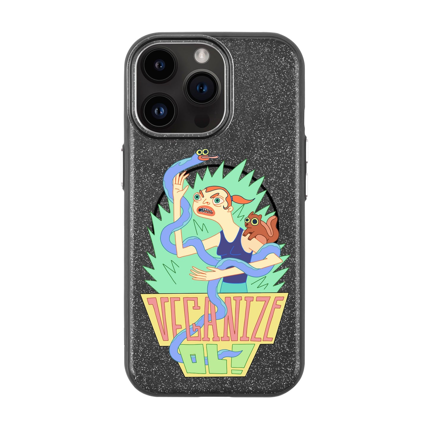 VEGANİZE-iPhone 14 Pro Max Radiant Kılıf MagSafe Özellikli