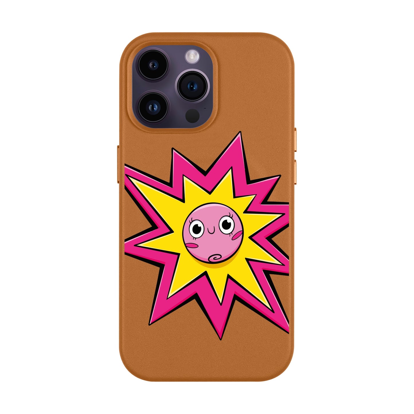 POP PRINCESSES-iPhone 14 Pro Max Leather Kılıf MagSafe Özellikli