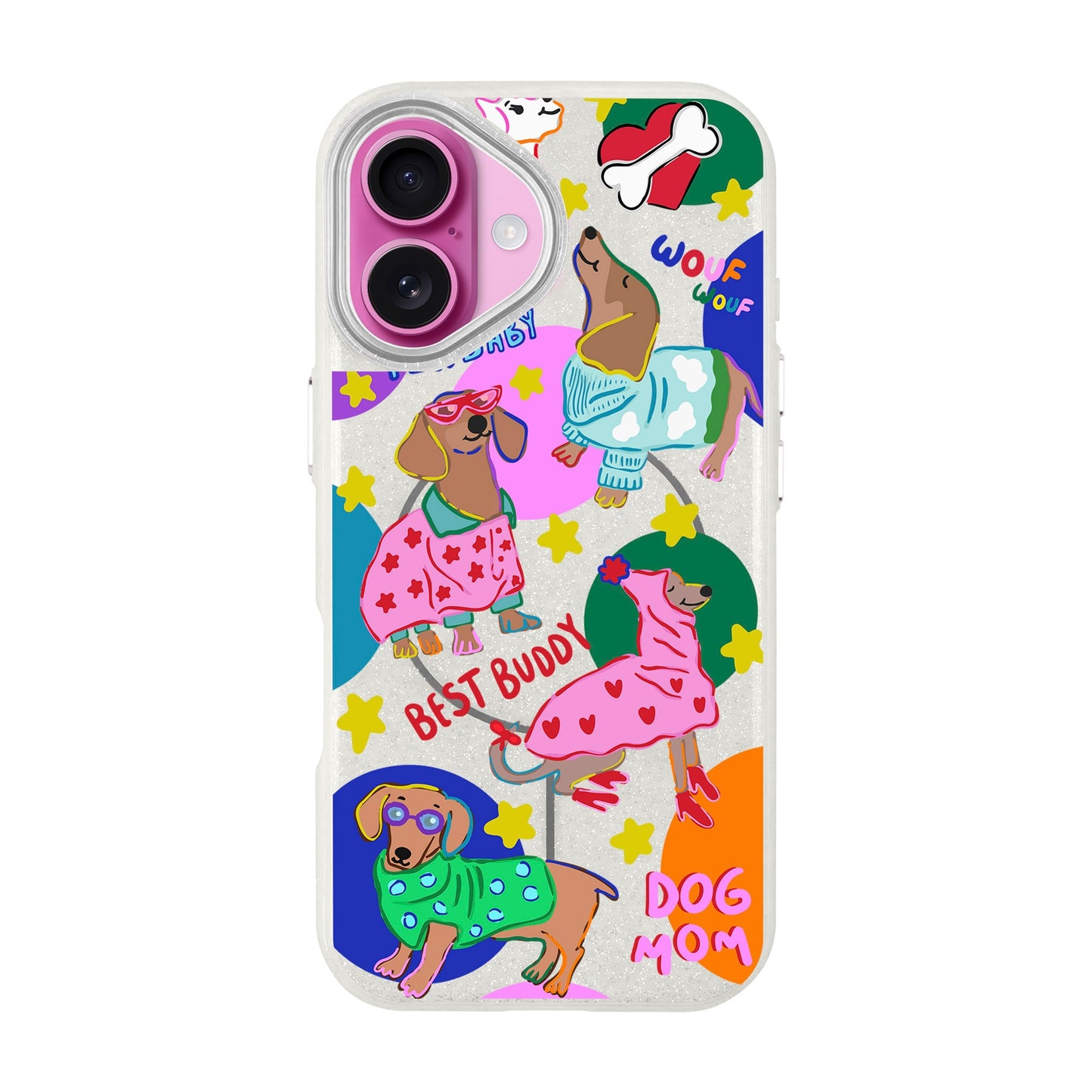 DOG MOM-iPhone 16 Radiant Kılıf MagSafe Özellikli