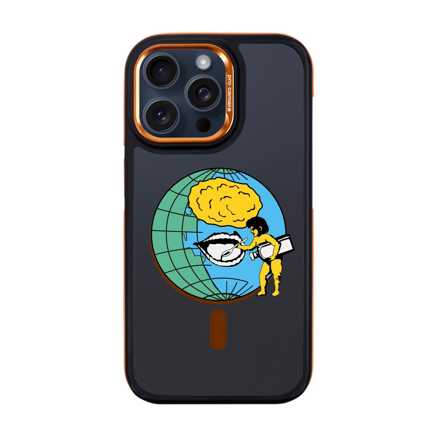 CREATIVE-iPhone 15 Pro Max Dark Kılıf MagSafe Özellikli