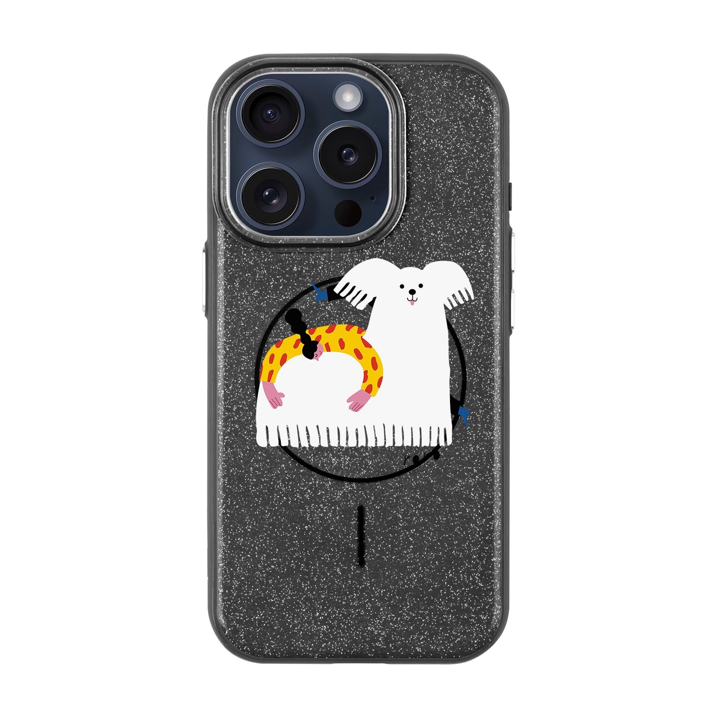 FANCY DOG-iPhone 15 Pro Radiant Kılıf MagSafe Özellikli