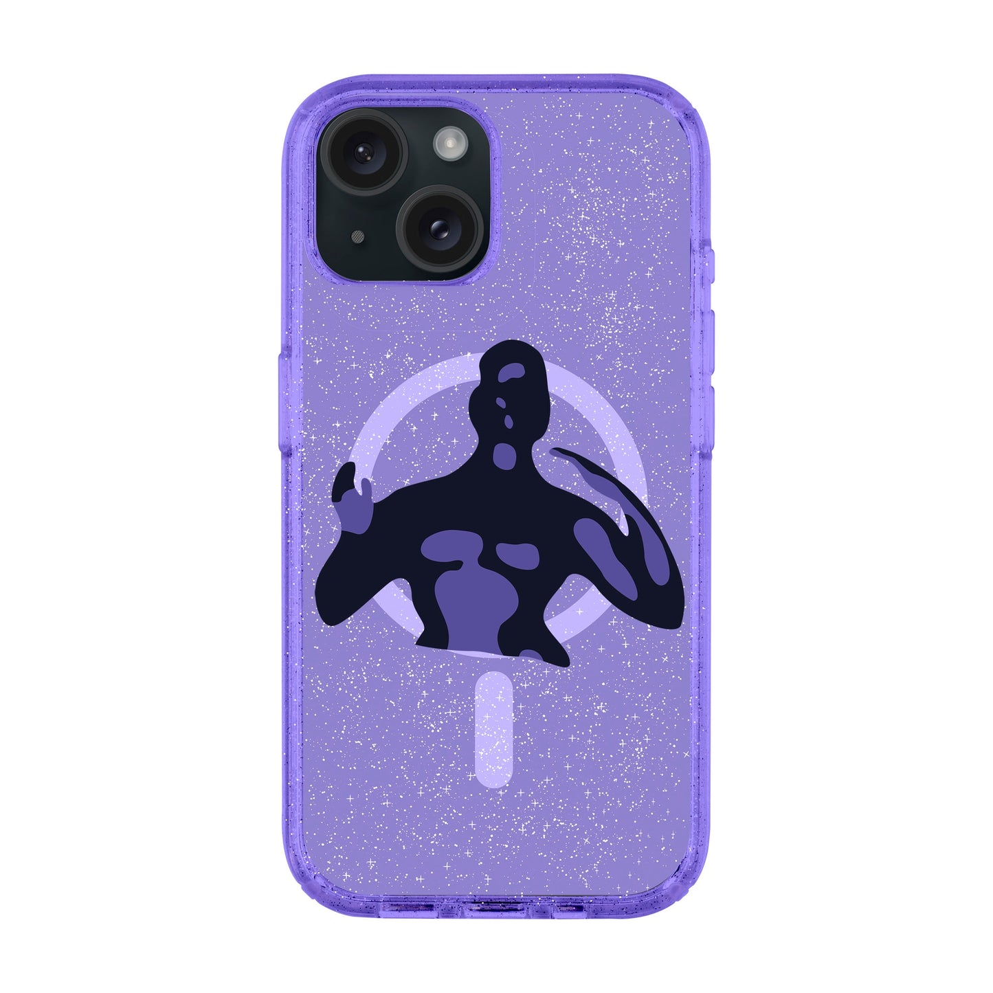 COSTUME-iPhone 14 Plus Shiny Kılıf MagSafe Özellikli