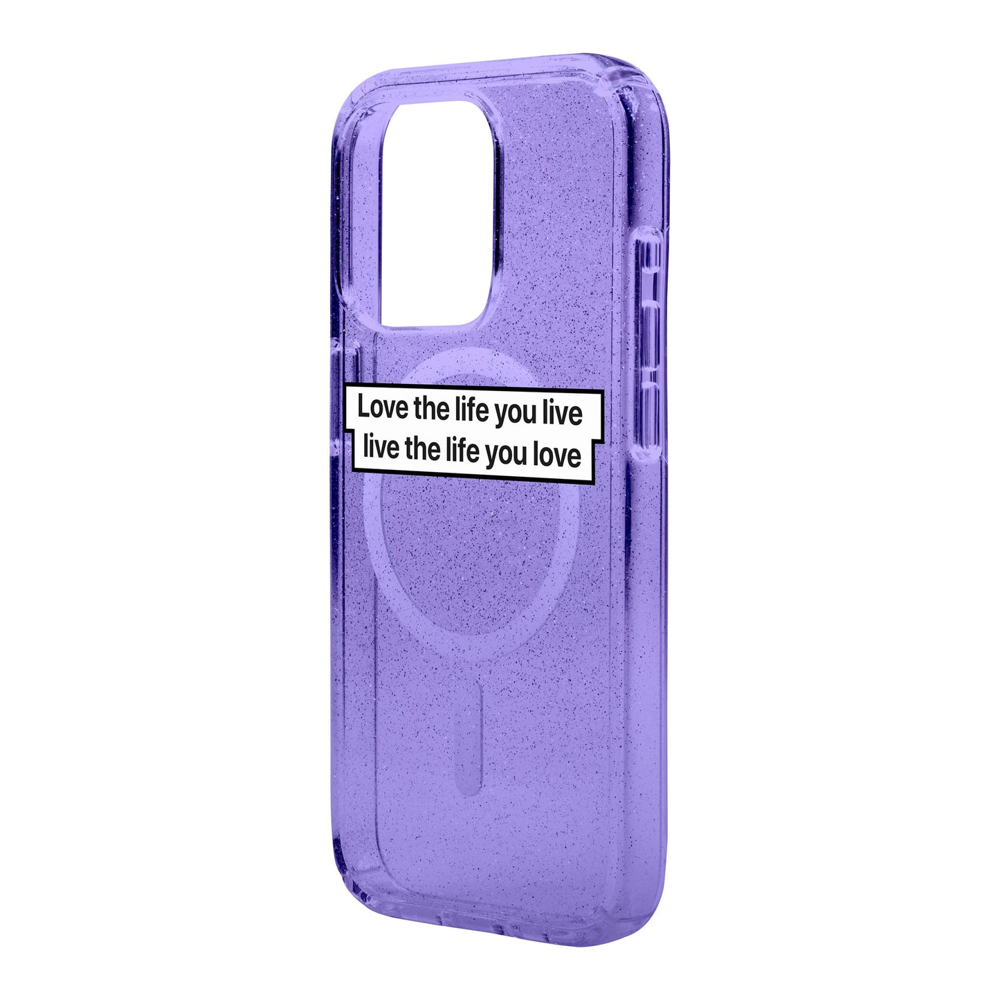 LOVE THE LIFE-iPhone 15 Pro Max Shiny Kılıf MagSafe Özellikli