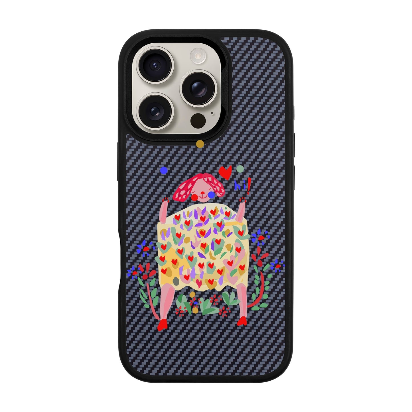 ÜÇ TOP-iPhone 16 Pro Plaid Kılıf MagSafe Özellikli