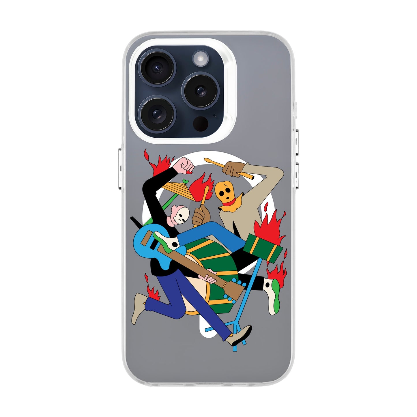MONSTER MASH-iPhone 15 Pro Hold Kılıf MagSafe Özellikli