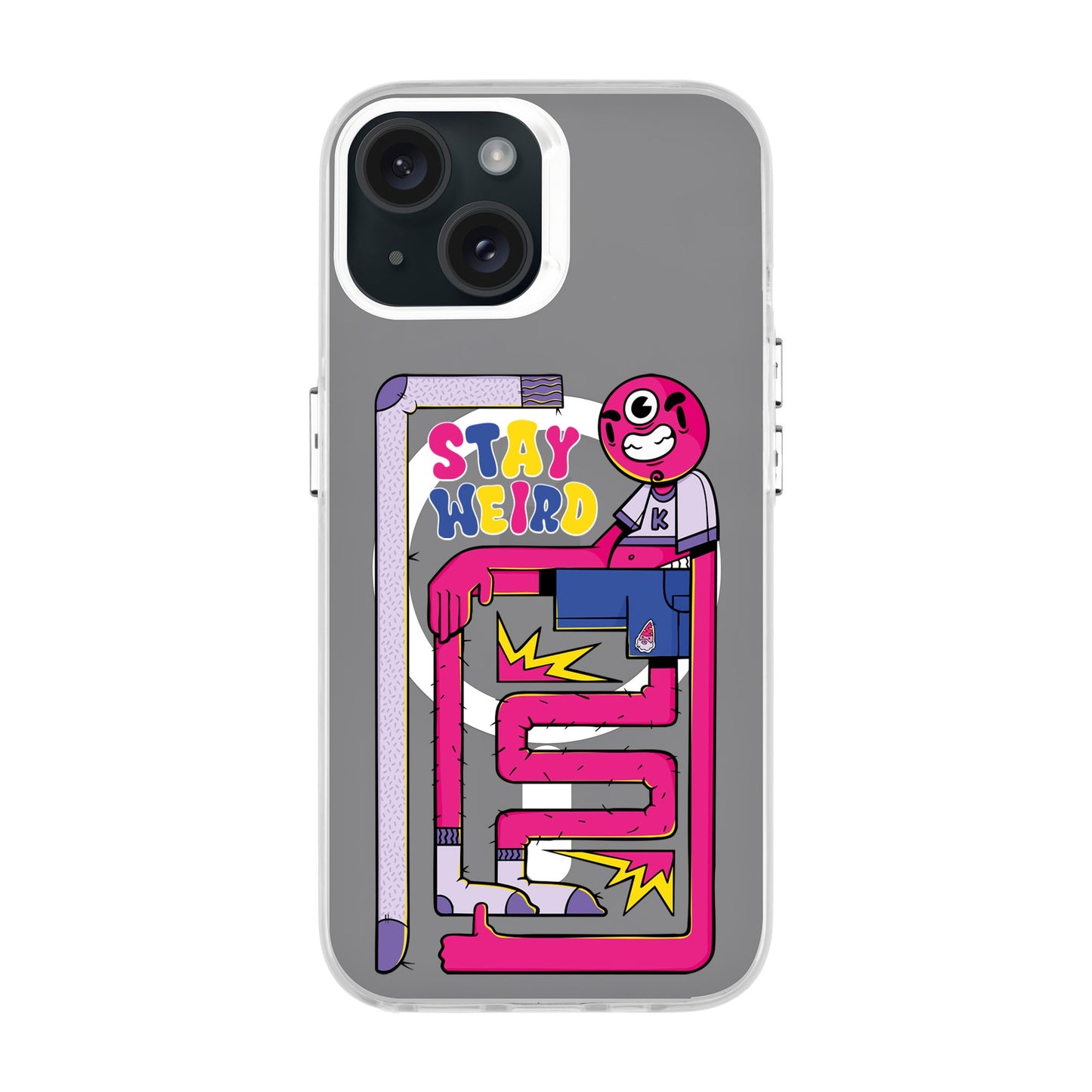 OG TOOTHY-iPhone 15 Hold Kılıf MagSafe Özellikli