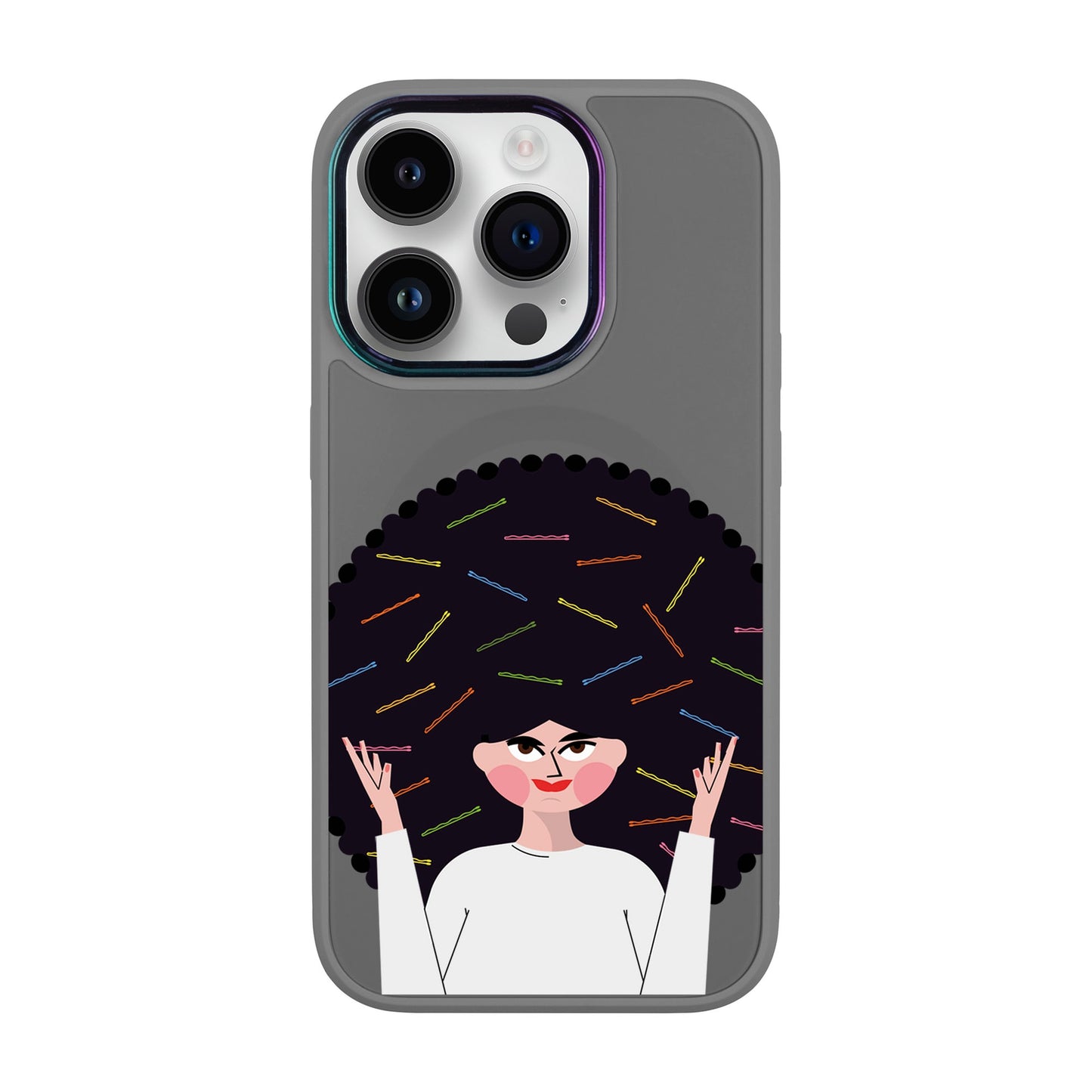 TANGLES OF HAPPINESS-iPhone 13 Pro Vigor Kılıf MagSafe Özellikli