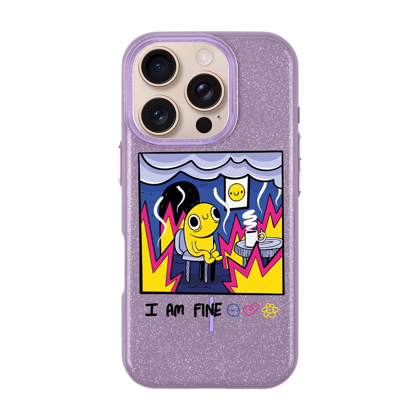 I AM FINE-iPhone 16 Pro Radiant Kılıf MagSafe Özellikli