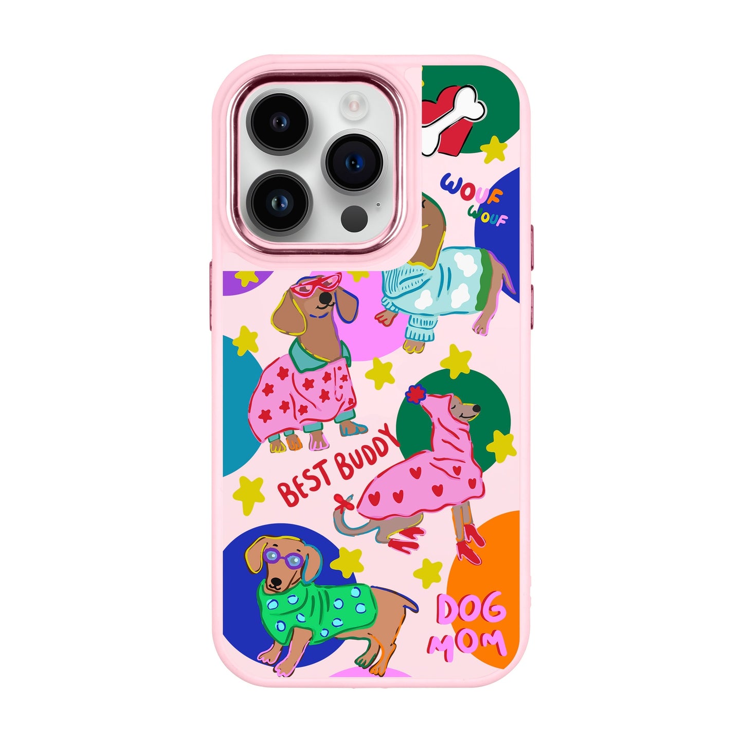 DOG MOM-iPhone 13 Pro Proof Kılıf