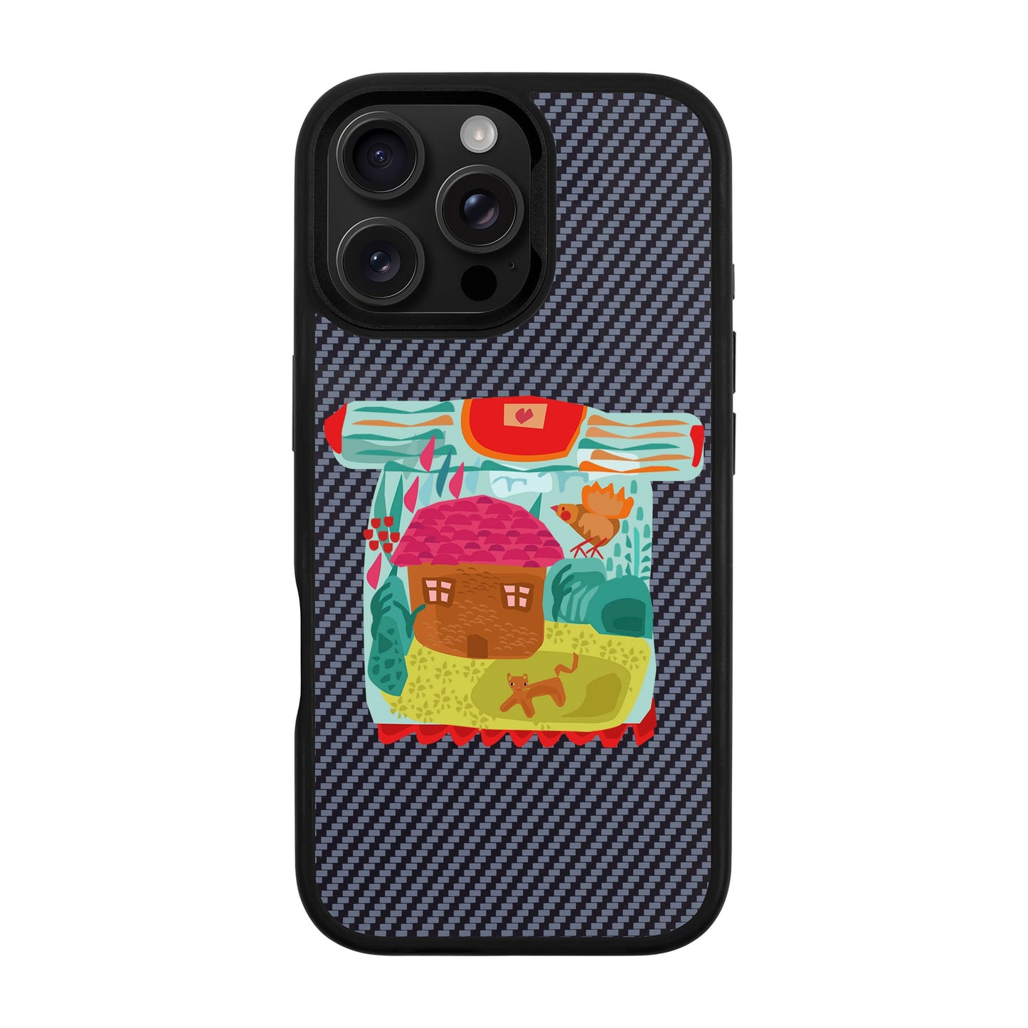 SİHİRLİ KAZAK-iPhone 16 Pro Max Plaid Kılıf MagSafe Özellikli