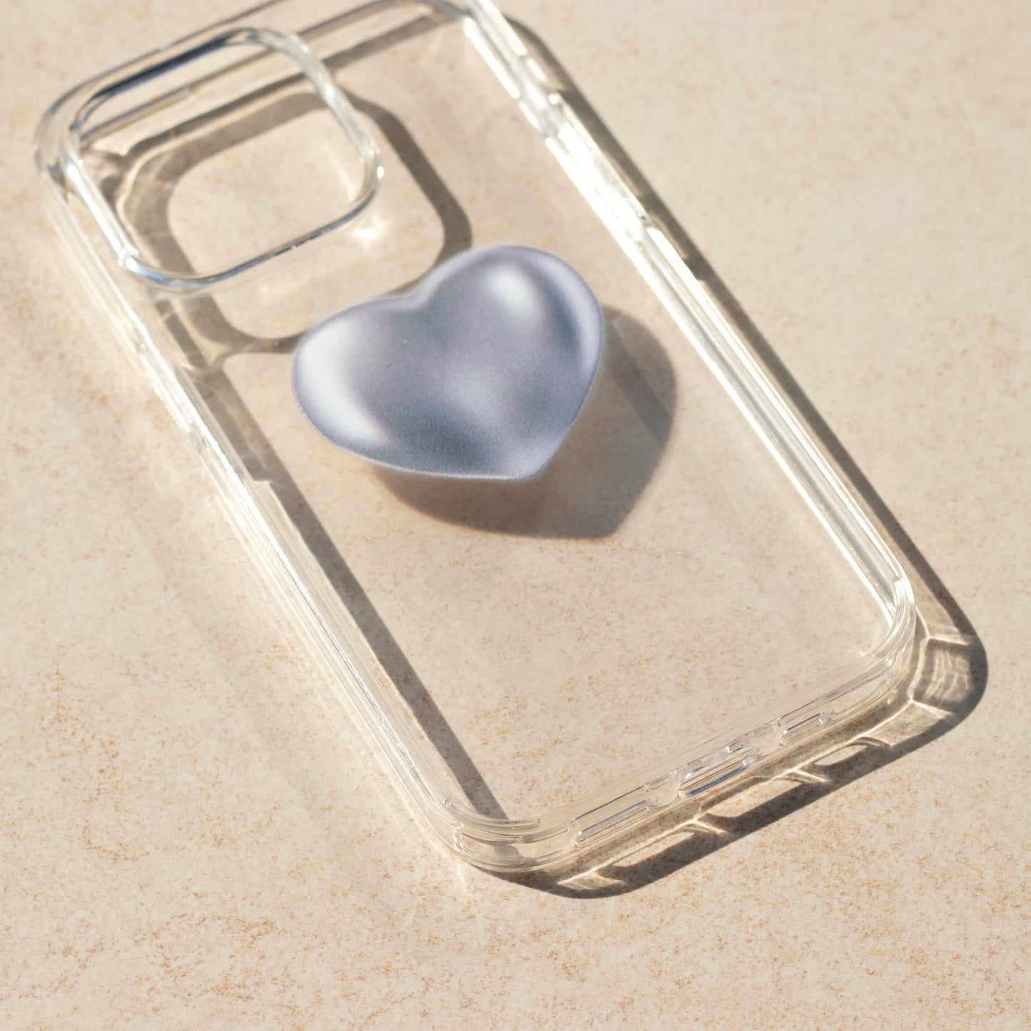 SILVER HEART-iPhone X / Xs Solid Kılıf