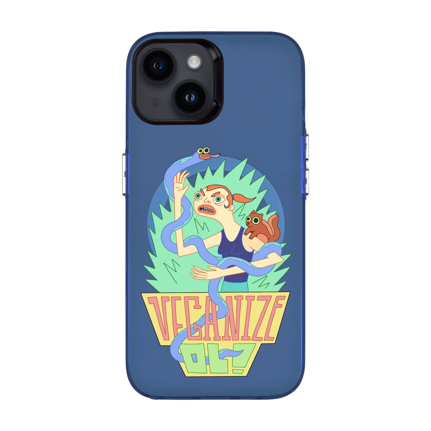 VEGANİZE-iPhone 14 Hold Kılıf MagSafe Özellikli