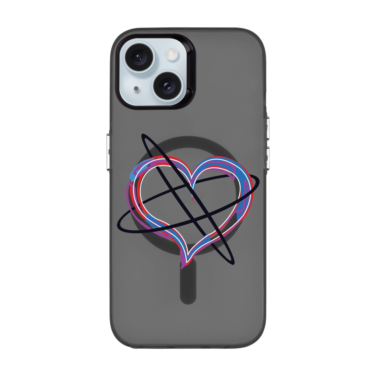 HEART ATTACK-iPhone 15 Hold Kılıf MagSafe Özellikli