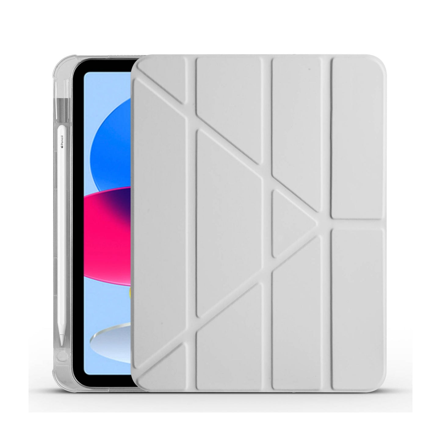 Apple iPad 10.Nesil 10.9 inç 2022-Trigon Folding Kalemlikli Standlı Kılıf