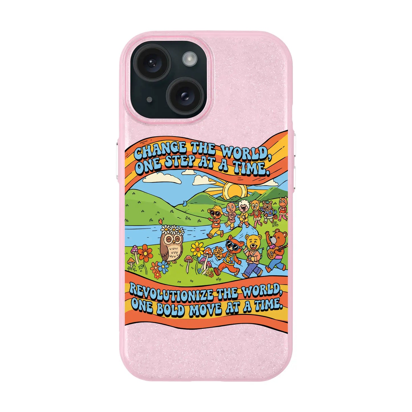 CHANGE THE WORLD-iPhone 15 Radiant Kılıf MagSafe Özellikli