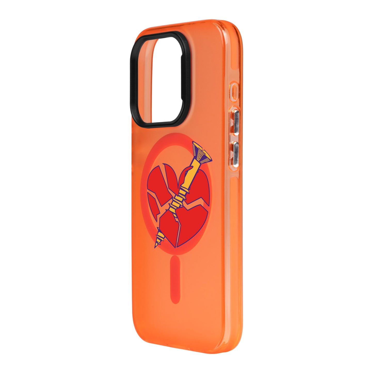 BROKEN HEART-iPhone 13 Pro Max Hold Kılıf MagSafe Özellikli