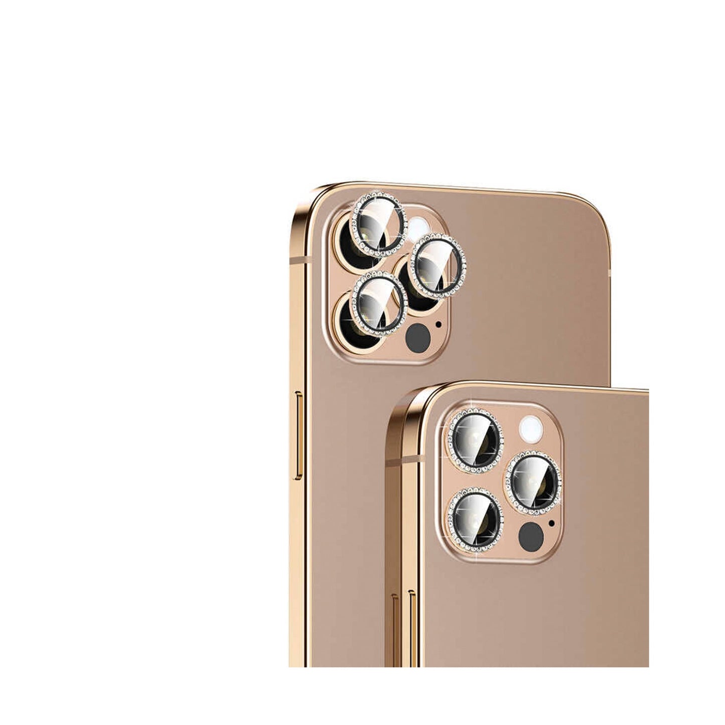 Apple iPhone 12 Pro Max Diamond Kamera Lens Koruyucu