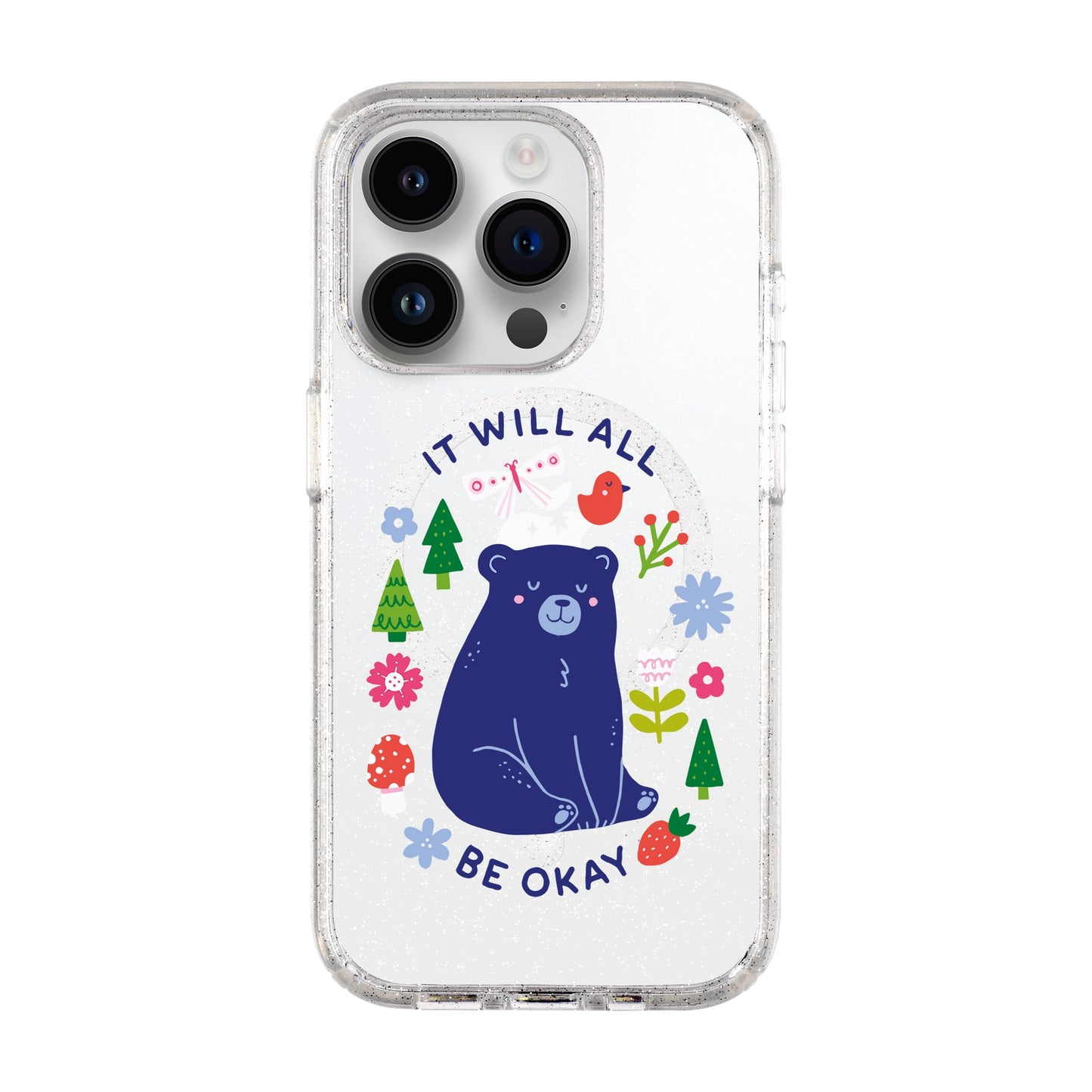 BE OKAY-iPhone 14 Pro Shiny Kılıf MagSafe Özellikli