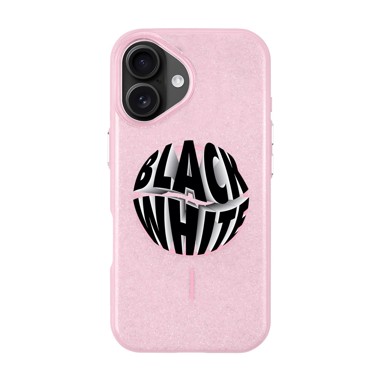 BLACK WHITE-iPhone 16 Plus Radiant Kılıf MagSafe Özellikli
