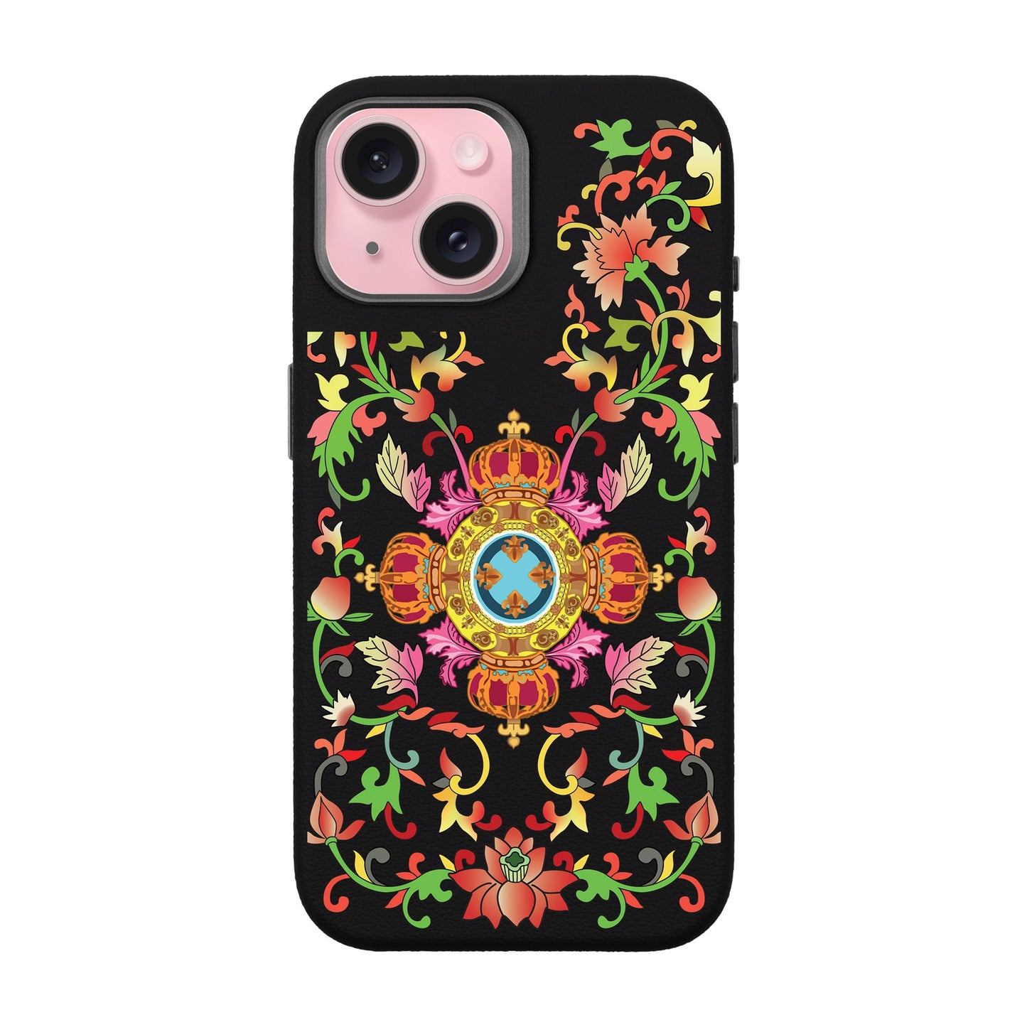 SPIRAL-iPhone 15 Leather Premium Kılıf MagSafe Özellikli