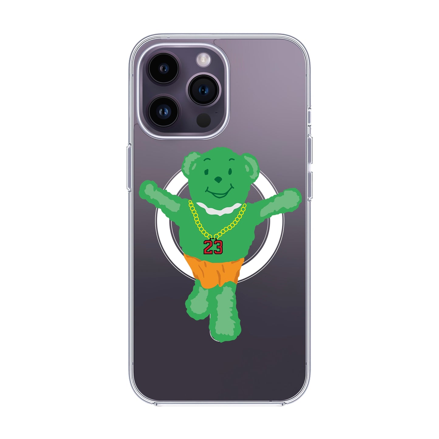 GREEN BEAR-iPhone 14 Pro Max Solid Kılıf MagSafe Özellikli